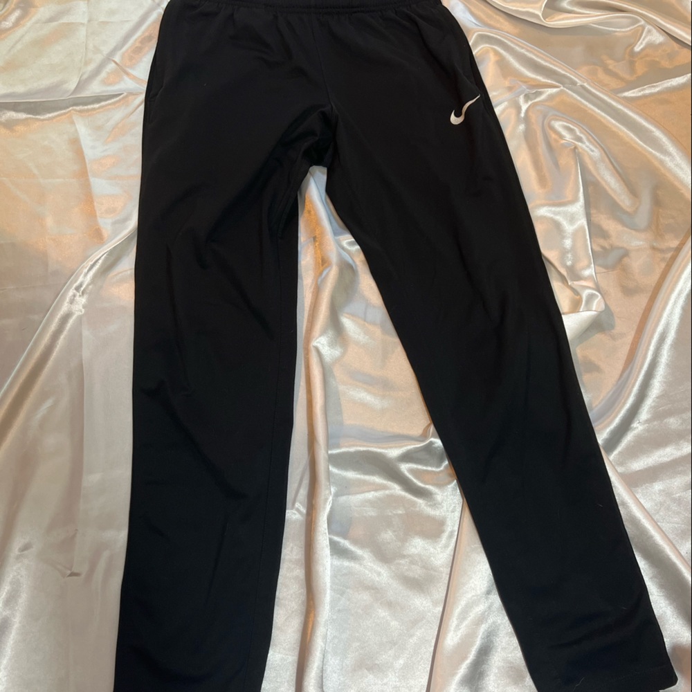 Black Nike joggers